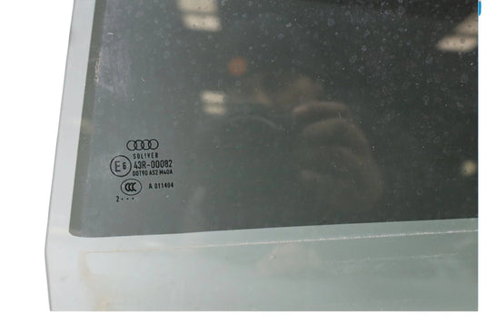 12-18 Audi A6 A6 Quattro Rear Left Driver Side Door Window Auto Glass Oem