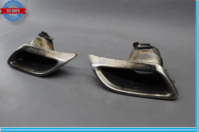 Load image into Gallery viewer, 07-09 Lexus LS460 LS460L Rear Left &amp; Right Side Exhaust Tail Pipe Tip Set OEM
