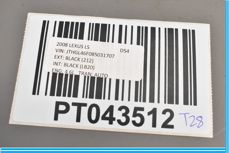 Load image into Gallery viewer, 07-12 Lexus LS460 Front Right Passenger Seat Switch Trim Cover 71811-50110 Oem
