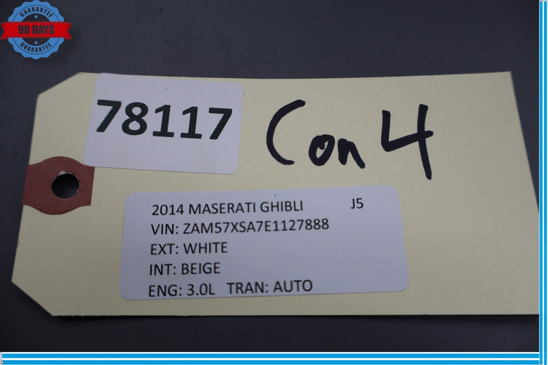 Load image into Gallery viewer, 14-20 Maserati Ghibli Left Driver Side Radiator Turbo Intercooler 16474839 Oem
