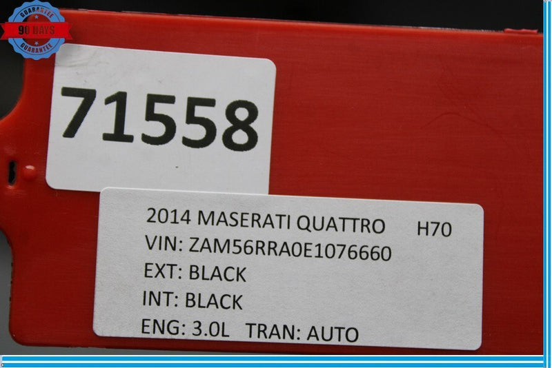Load image into Gallery viewer, 14-17 Maserati Quattroporte Rear Crossmember Sub Frame 670007569 Oem

