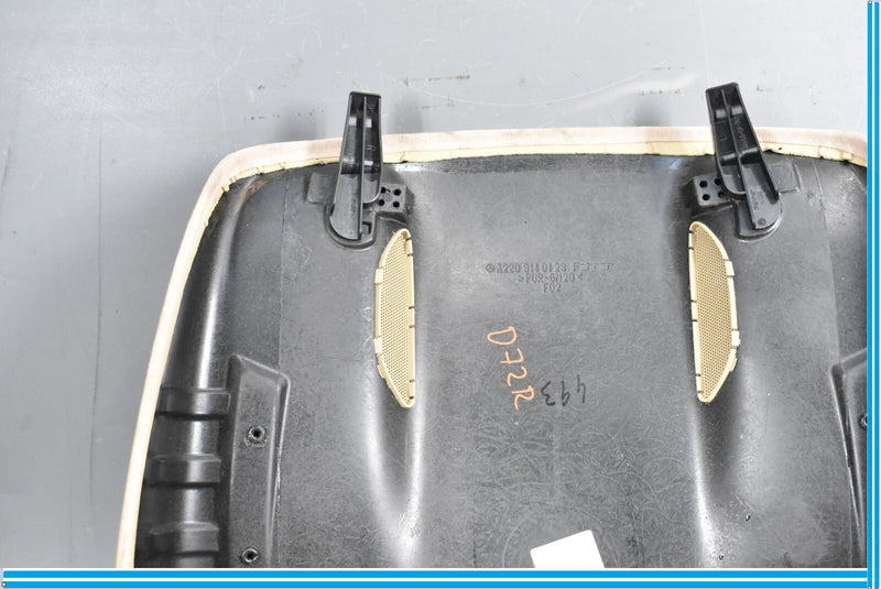 Load image into Gallery viewer, 00-06 Mercedes S430 S500 S600 Front Right Seat Rear Back Cover Pocket Beige Oem
