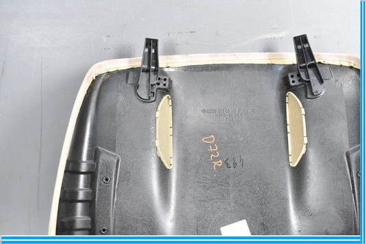 00-06 Mercedes S430 S500 S600 Front Right Seat Rear Back Cover Pocket Beige Oem