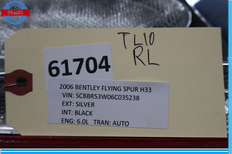 Load image into Gallery viewer, 03-10 Bentley Continental Flying Spur Rear Left Driver Side Tail Light Lamp Oem

