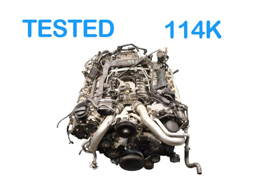 12-20 Mercedes W218 CLS550 4.7L V8 RWD Complete Engine Motor Assembly 114K OEM