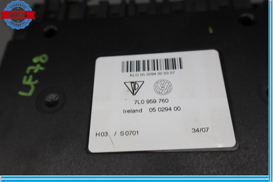 03-10 Porsche Cayenne 955 957 Front Left Side Seat Control Module Unit ECU Oem