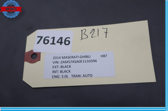 14-16 Maserati Ghibli M157 SQ4 Satellite Navigation Display Screen Monitor Oem