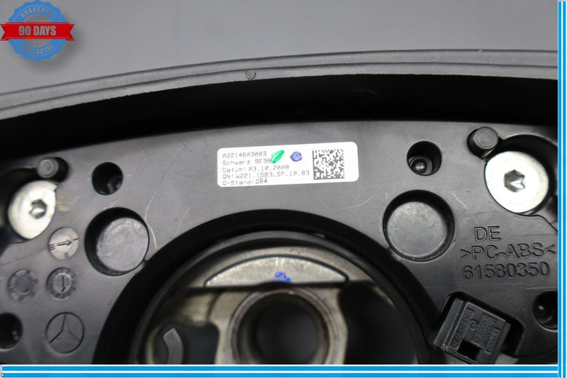 Load image into Gallery viewer, 07-10 Mercedes W221 S550 CL550 Driver Steering Wheel w/ Paddle Shifters Wood Oem

