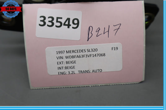 90-02 Mercedes SL320 SL500 R129 Rear Trunk Lid Lock Latch Actuator Oem