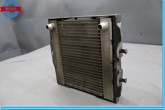 10-19 BMW 535i GT xDrive Engine Right Coolant Oil Cooling Auxiliary Radiator Oem