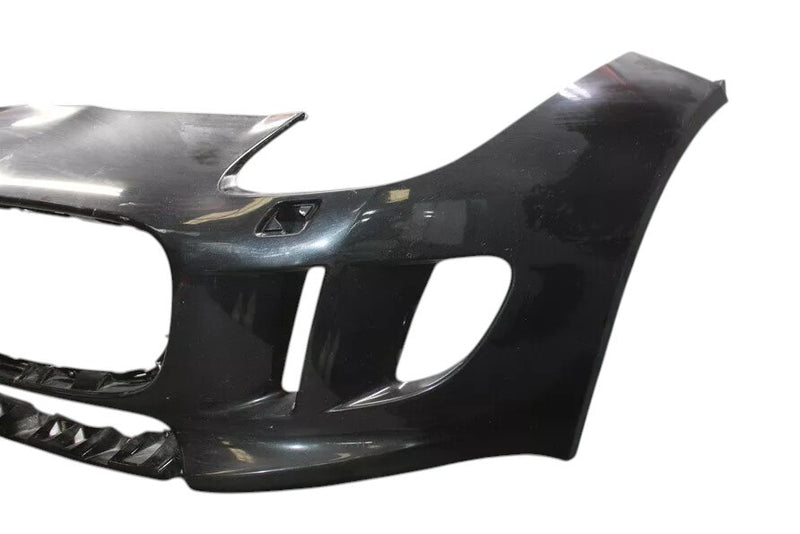 Load image into Gallery viewer, 14-17 Jaguar X152 F-Type Front Lower Bumper Exterior Cover Panel Black OEM

