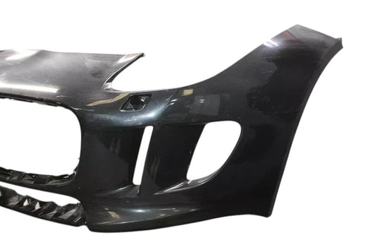 14-17 Jaguar X152 F-Type Front Lower Bumper Exterior Cover Panel Black OEM
