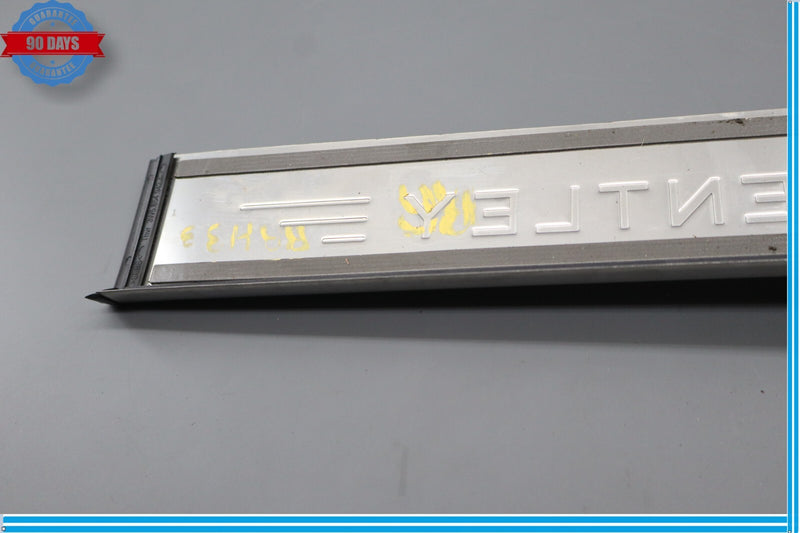 Load image into Gallery viewer, 06-12 Bentley Continental Rear Right Passenger Sill Scuff Cover Step Plate Oem
