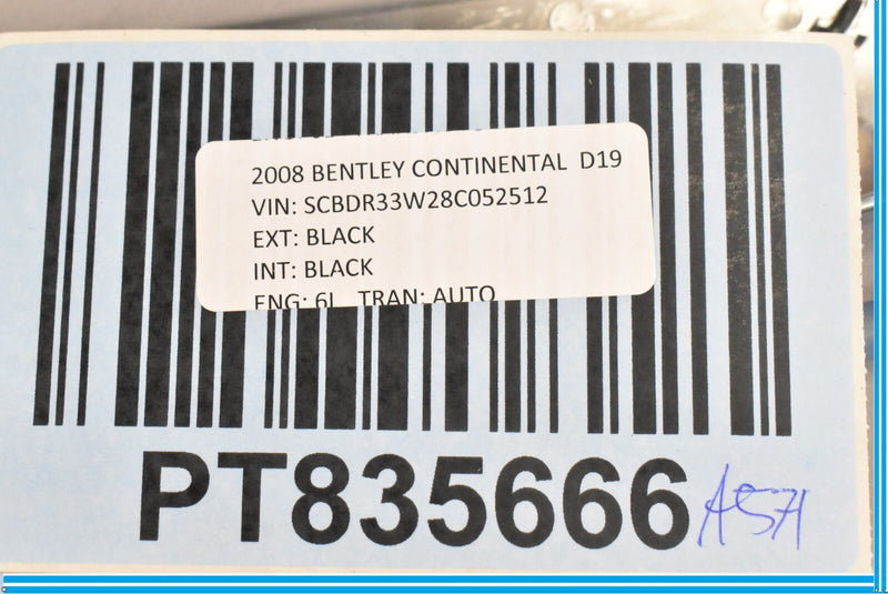 Load image into Gallery viewer, 03-11 Bentley Continental Front Left Driver Seat Backrest Release Lever Oem
