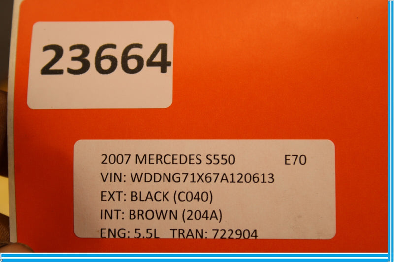 Load image into Gallery viewer, 07-09 Mercedes S550 S600 W221 Front Right Lower Bottom Seat Cushion Oem
