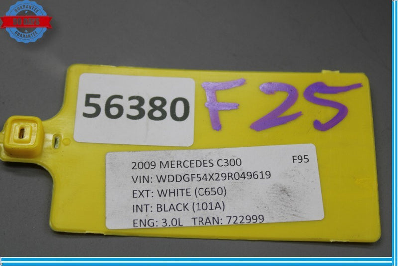 Load image into Gallery viewer, 08-14 Mercedes W204 C300 C350 Front Right Side Fender Liner Splash Guard Oem
