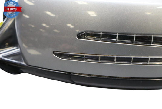 12-14 Mercedes W212 E400 E550 Front Left Side Rear View Door Mirror w/Blind Oem