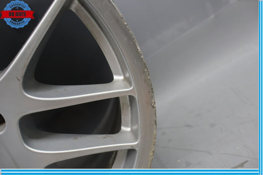 10-11 Porsche Panamera Rear Rim Alloy Wheel Silver 11x20 Spyder Oem