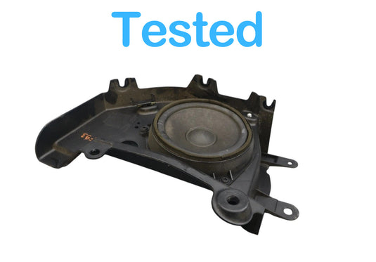 07-15 Jaguar XK XKR X100 Rear Left Quarter Panel Audio Speaker W/ Bracket OEM
