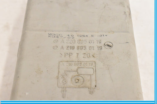 00-09 Mercedes R230 SL500 S500 Seat Vacuum Pump Reservoir Tank 2208050119 OEM