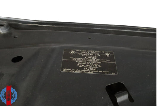 09-15 BMW 740i 750Li F01 F02 Hood Bonnet Shell Cover Panel Assembly Black OEM