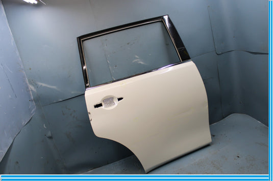 11-20 Infiniti QX56 QX80 Rear Right Passenger Door Shell White (QAB) Oem