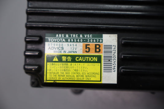 2007 Lexus GS450h ABS Brake Traction Skid Control Module 8954030670 Oem
