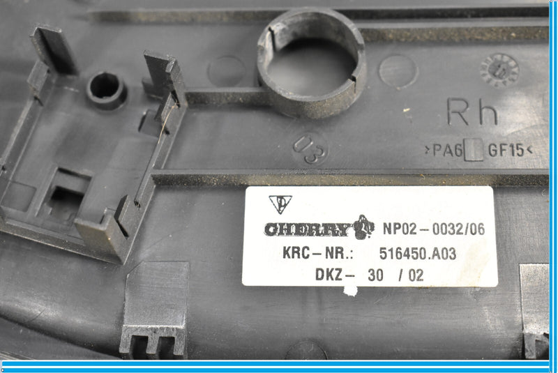 Load image into Gallery viewer, 97-04 Porsche Boxster Front Right Passenger Seat Control Switch Trim Panel
