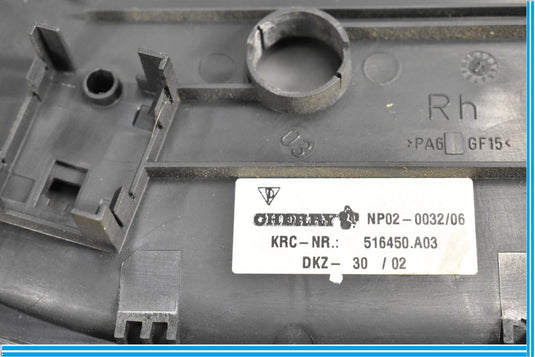 97-04 Porsche Boxster Front Right Passenger Seat Control Switch Trim Panel