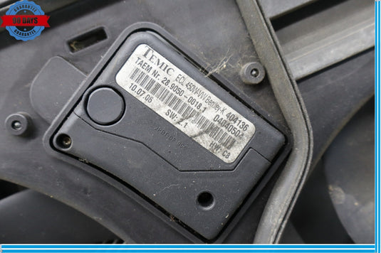 03-12 Bentley Continental GTC GT Flying Spur Radiator Cooling Fan Motor Oem