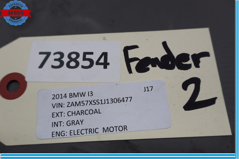 Load image into Gallery viewer, 14-21 BMW I01 i3 i3s Rear Right Passenger Side Quarter Panel  Shell Oem
