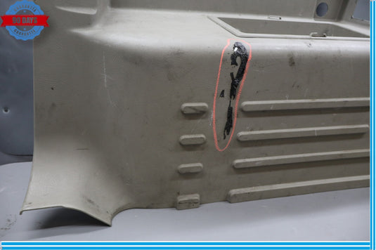 03-07 Hummer H2 Rear Left Cargo Trunk Quarter Panel Jack Access Trim Box Oem