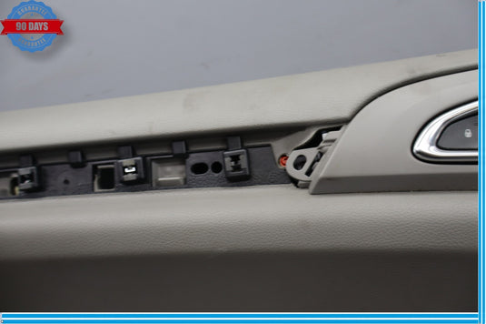 11-18 Porsche Cayenne 958 Front Left Side Interior Door Trim Panel Gray Oem