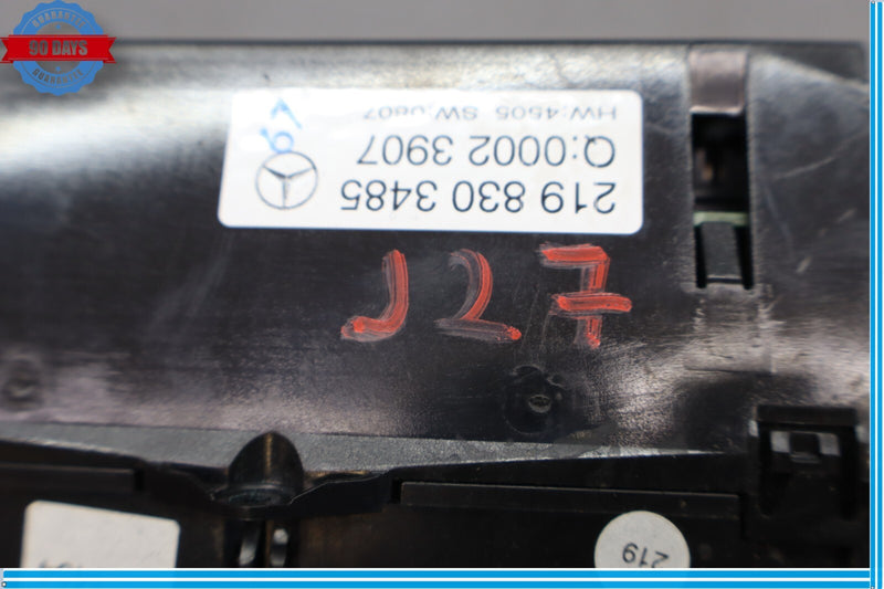 Load image into Gallery viewer, 06-11 Mercedes W219 CLS550 A/C AC Heater Climate Control Unit Black Oem
