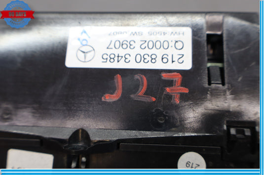 06-11 Mercedes W219 CLS550 A/C AC Heater Climate Control Unit Black Oem