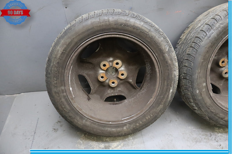Load image into Gallery viewer, 97-02 Jaguar XK8 X100 8Jx17 R17 5 Spoke Alloy Wheel Rim MJA6116BB Set of  4 Oem
