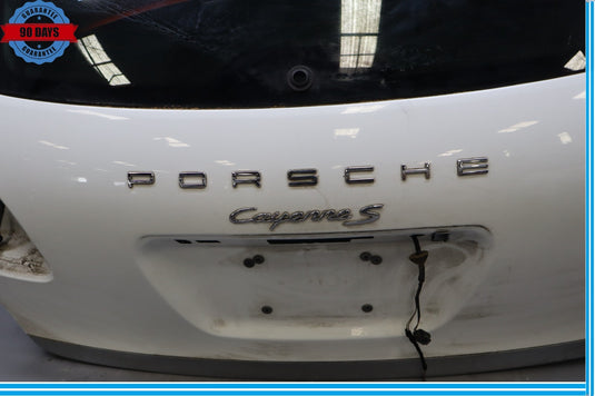 11-14 Porsche Cayenne 958 S Trunk Lid Liftgate Tailgate Hatch Shell Oem