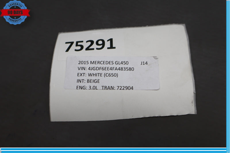 Load image into Gallery viewer, 2015 Mercedes X166 GL450 GLE43 AMG Front Left Side Door Window Glass Oem
