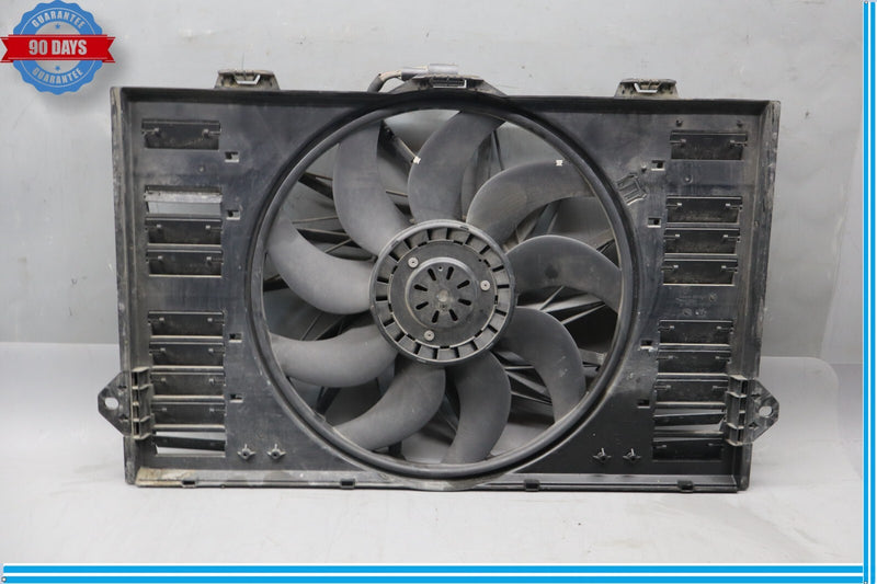 Load image into Gallery viewer, 10-16 Porsche Panamera Radiator Engine Electric Cooling Fan Shroud ASSY Oem
