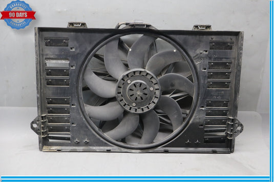 10-16 Porsche Panamera Radiator Engine Electric Cooling Fan Shroud ASSY Oem