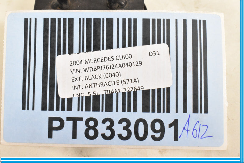 Load image into Gallery viewer, 00-06 Mercedes CL500 CL600 W215 Upper Hood Lock Latch Safety Catch Oem
