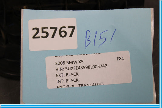 07-10 BMW X5 E70 Front Right Passenger Side Door Lock Latch Actuator Oem