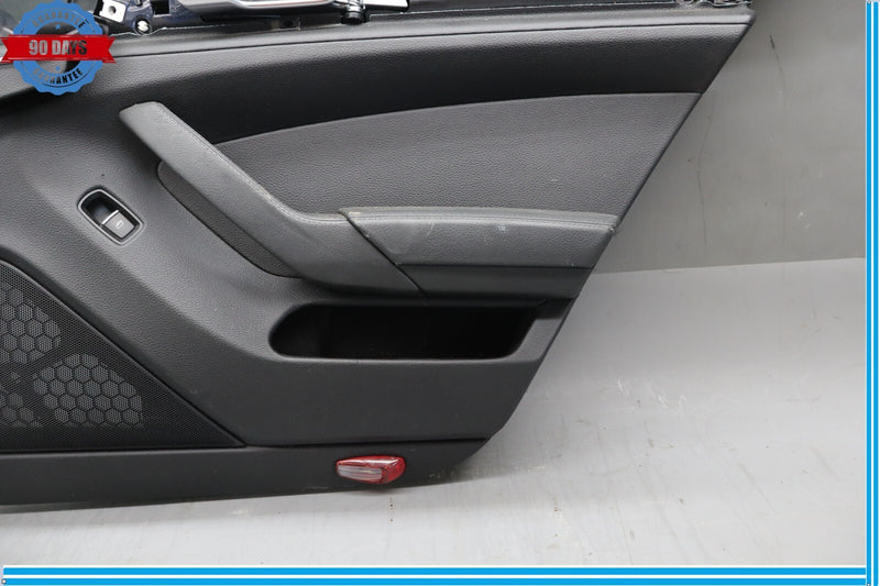 Load image into Gallery viewer, 10-16 Porsche Panamera Rear Right Side Interior Door Panel Cover Black Oem
