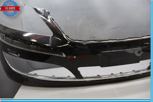 11-13 Hyundai Equus Front Bmper Cover Panel Trim Black 866403N010 Oem
