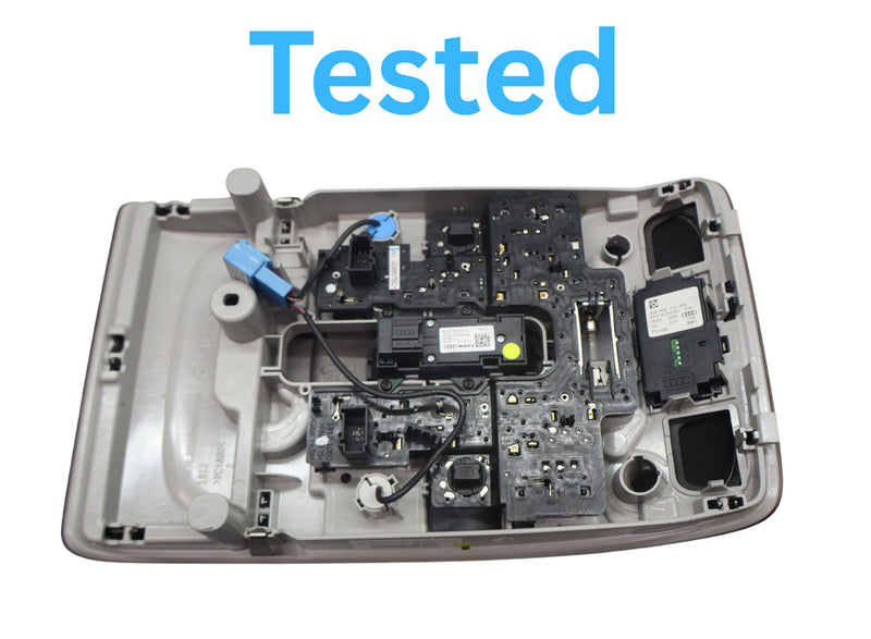 Load image into Gallery viewer, 12-18 Audi A7 Roof Overhead Console Dome Light Lamp Panel Switch Assembly Oem
