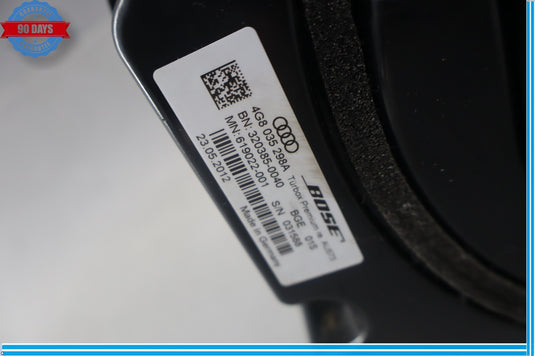 12-18 Audi A7 Quattro Front Right Door Panel Audio Speaker Subwoofer Bose Oem