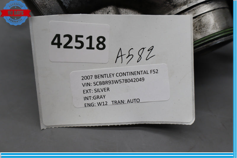 Load image into Gallery viewer, 03-08 Bentley Continental GTC GT Left Side Turbocharger Turbo Air Guide Pipe Oem
