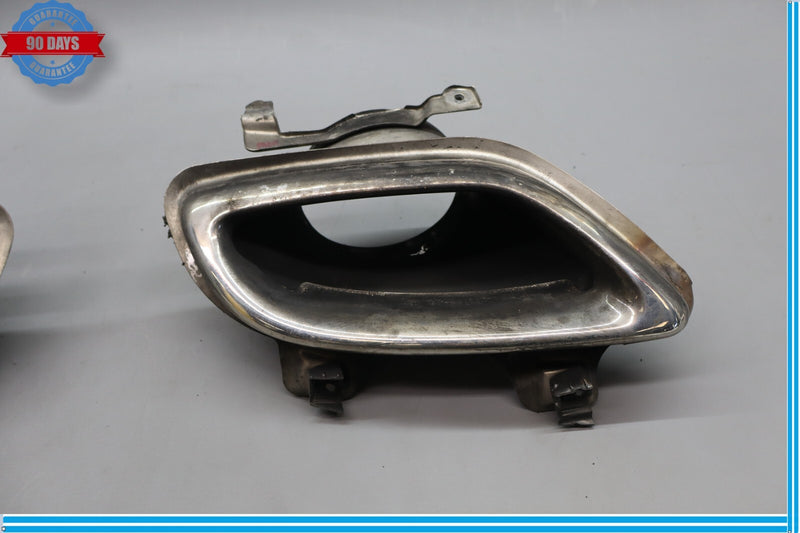 Load image into Gallery viewer, 11-16 Hyundai Equus Rear Left &amp; Right Side Bumper Exhaust Muffler Tips Set Oem
