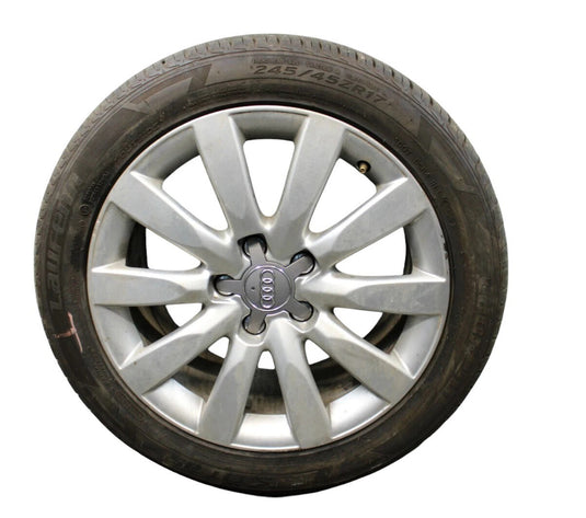09-17 Audi A4 17 Inch 17x8" Alloy Wheel Rim Tire Set Of 4 8K0601025C Oem