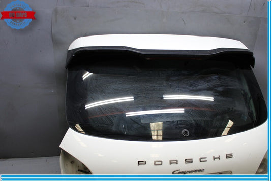 11-14 Porsche Cayenne 958 Hybrid S Trunk Lid Liftgate Tailgate Hatch Shell Oem